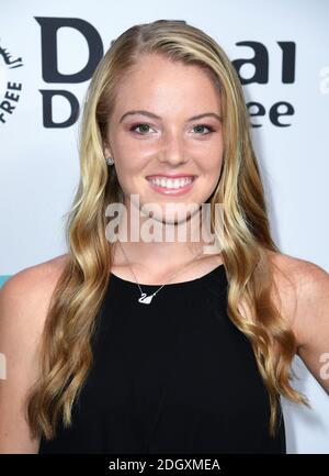Katie Swan nimmt an der Dubai Duty Free WTA Summer Party im Jumeirah Carlton Tower Hotel, London Teil. Bildnachweis sollte lauten: Doug Peters/EMPICS Stockfoto