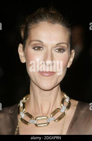 Celine Dion Teilnahme an der Vanity Fair Party Oscar Party, Los Angeles am 25/02/2007. Stockfoto