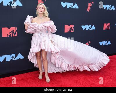 Zara Larsson Ankunft bei den MTV Video Music Awards 2019, im Prudential Center in Newark, NJ statt.Bildnachweis sollte lauten: Doug Peters/EMPICS Stockfoto