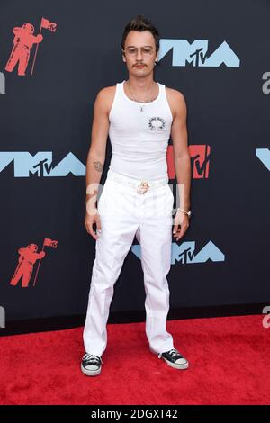 Brandon Thomas Lee Ankunft bei den MTV Video Music Awards 2019, im Prudential Center in Newark, NJ gehalten.Bildnachweis sollte lesen: Doug Peters/EMPICS Stockfoto