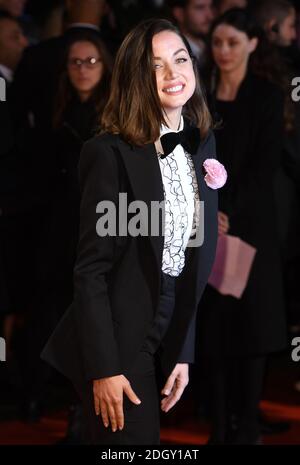 Ana de Armas bei der Europa-Premiere von Knives Out im Rahmen des BFI London Film Festival 2019 im Odeon Luxe, Leicester Square in London. Bildnachweis sollte lauten: Doug Peters/EMPICS Stockfoto