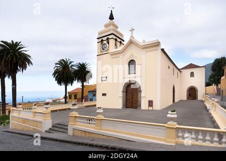 Kirche Parroquia de San Juan Bautista in La Orotava, Teneriffa, Spanien Stockfoto