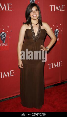 America Ferrera Ankunft bei Time Magazine 100 einflussreichsten Menschen in der World Party, das Lincoln Center, New York City am 8. Mai 2007. Stockfoto