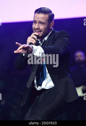 Liam Payne bei der Kiss Haunted House Party, SSE Arena, Wembley, London. Bildnachweis sollte lauten: Doug Peters/EMPICS Stockfoto