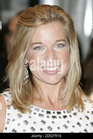 Katie Hopkins kommt zur britischen Premiere von Hairspray im Odeon West End im Zentrum von London. Stockfoto