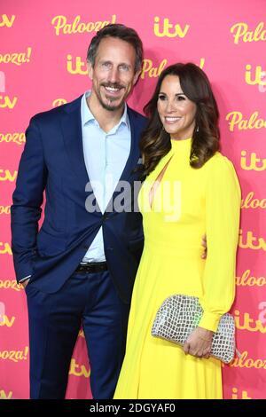 Nick Feeney und Andrea McLean beim ITV Palooza in der Royal Festival Hall, Southbank Centre, London. Bildnachweis sollte lauten: Doug Peters/EMPICS Stockfoto