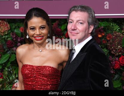 Lady Emma Weymouth und Ceawlin Thynn, Viscount Weymouth bei den 65. Evening Standard Theatre Awards im London Coliseum, London. Bildnachweis sollte lauten: Doug Peters/EMPICS Stockfoto