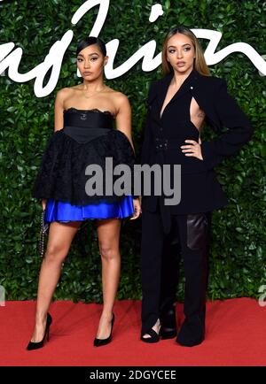 Leigh-Anne Pinnock und Jade Thirlwall (rechts) bei den Fashion Awards 2019 in der Royal Albert Hall, Kensington Gore, London. Stockfoto