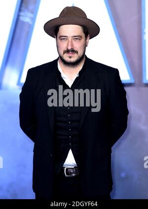 Marcus Mumford bei der Premiere von Star Wars: The Rise of Skywalker im Cineworld Cinema am Leicester Square in London. Bildnachweis sollte lauten: Doug Peters/EMPICS Stockfoto