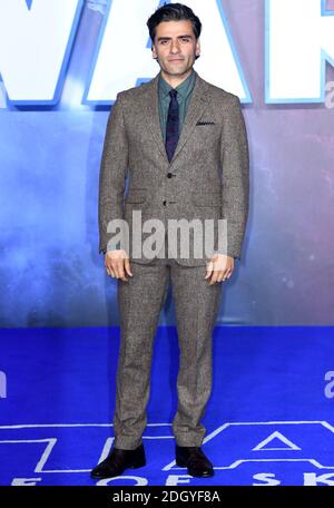 Oscar Isaac bei der Premiere von Star Wars: The Rise of Skywalker im Cineworld Cinema am Leicester Square in London. Bildnachweis sollte lauten: Doug Peters/EMPICS Stockfoto