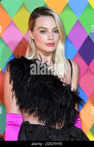 Margot Robbie bei der Weltpremiere von Birds of Prey im Odeon BFI IMAX, Waterloo, London. Bildnachweis sollte lauten: Doug Peters/EMPICS Stockfoto