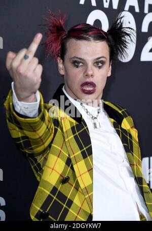 YUNGLUD bei den NME Awards 2020 in der O2 Academy, Brixton, London. Bildnachweis sollte lauten: Doug Peters/EMPICS Stockfoto