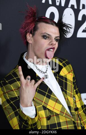 YUNGLUD bei den NME Awards 2020 in der O2 Academy, Brixton, London. Bildnachweis sollte lauten: Doug Peters/EMPICS Stockfoto