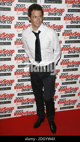 Joe Swash bei den Inside Soap Awards 2007 im Gilgamesh Restaurant in Camden, London. Stockfoto