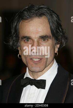 Daniel Day Lewis kommt zu den Orange British Academy Film Awards (BAFTAs) 2008 im Royal Opera House in Covent Garden, im Zentrum von London. Stockfoto