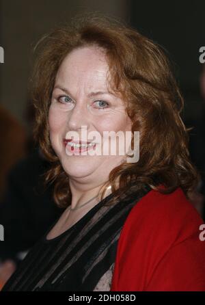 PAM Ferris bei der Ankunft bei den Galaxy British Book Awards 2008, Grosvenor House Hotel, Park Lane, London. Stockfoto