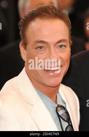 Jean Claude van Damme kommt zur Premiere von UN Conte de Noel im Palais de Festival in Cannes, Frankreich. Stockfoto