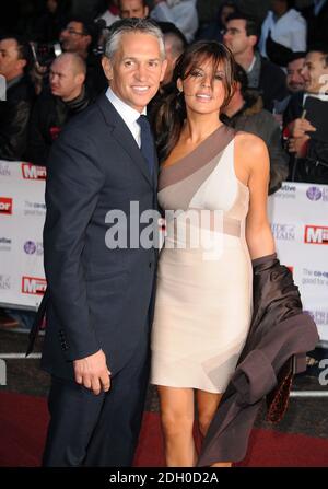 Gary Lineker und Danielle Bux bei den Pride of Britain Awards 2008, London Television Centre, South Bank, London. Stockfoto