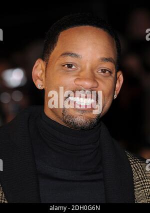 Will Smith bei der britischen Premiere von Seven Pounds, Leicester Square, London. Stockfoto