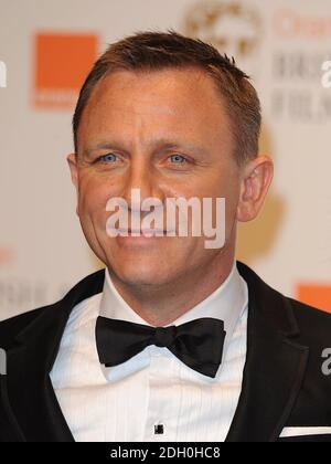 Daniel Craig bei der Ankunft für die British Academy Film Awards 2009 im Royal Opera House in Covent Garden, im Zentrum von London. Stockfoto