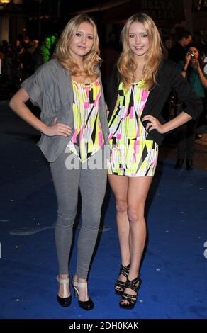 Sam und Amanda Marchant kommen zur Premiere von Monsters vs Aliens im Vue West End, Leicester Square, London. Stockfoto