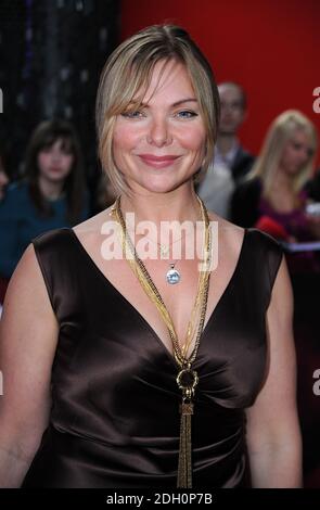 Samantha Janus bei der Ankunft für die British Soap Awards 2009 im BBC Television Centre, Wood Lane, London. Stockfoto