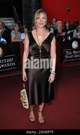 Samantha Janus bei der Ankunft für die British Soap Awards 2009 im BBC Television Centre, Wood Lane, London. Stockfoto