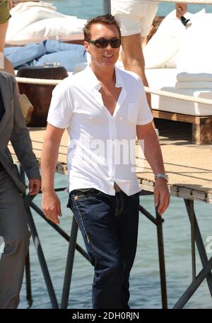 Martin Kemp vom Spandau Ballet bei einer Fotoausstellung am Nikki Beach während des 62. Festival de Film, Cannes. Stockfoto