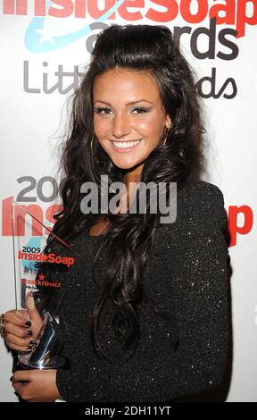 Michelle Keegan Mit Dem Sexiest Female Award Bei Den Inside Soap Awards