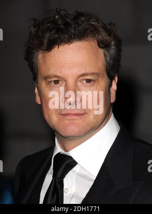 Colin Firth bei der UK Premiere VON A Single man, Curzon Cinema, Mayfair, London. Stockfoto