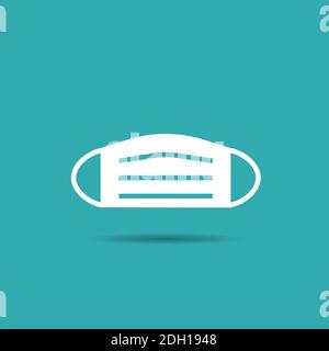 Symbol für medizinische Maske Stock Vektor