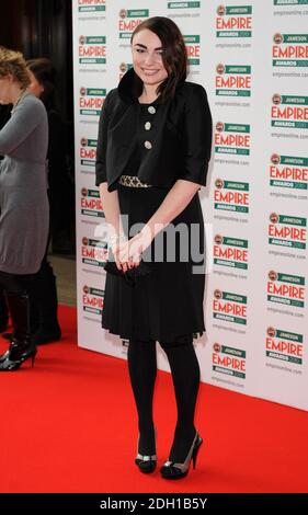 Lois Winstone bei der Ankunft bei den Empire Film Awards 2010 im Grosvenor House Hotel an der Park Lane, London. Stockfoto