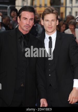 Gary Stretch und Lee Ryan bei der Weltpremiere von The Heavy, The Odeon West End Cinema, Leicester Square, London. Stockfoto