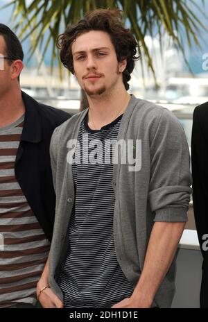 Aaron Taylor-Johnson bei der Fotokonferenz für Chatroom, Teil des Filmfestivals 63. in Cannes, Palais des Festivals, Cannes. Stockfoto