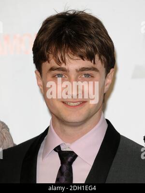 Daniel Radcliffe bei den National Movie Awards 2010, Royal Festival Hall, South Bank, London. Stockfoto