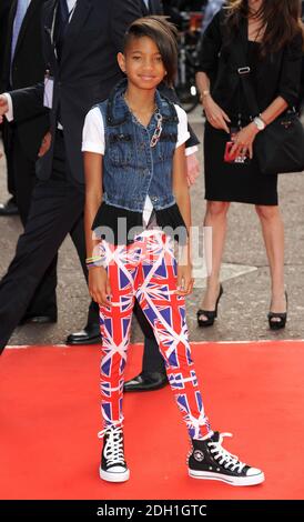 Willow Smith bei der UK Premiere von The Karate Kid, Odeon Cinema, Leicester Square, London. Stockfoto