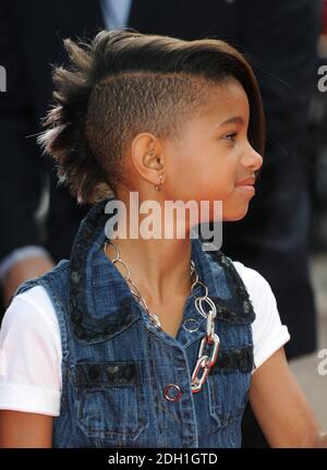 Willow Smith bei der UK Premiere von The Karate Kid, Odeon Cinema, Leicester Square, London. Stockfoto