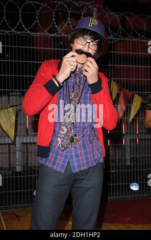 Sam Pepper wird aus dem Big Brother House, den Elstree Studios, Borehamwood vertrieben. Copyright Doug Peters EMPICS Entertainment Stockfoto