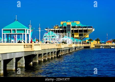 Der Pier in St. Petersburg, Florida Stockfoto