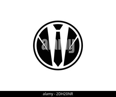 Graduate Band Krawatte Logo Symbol Designs Stock Vektor