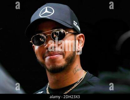 Aktenfoto vom 21-02-2020 von Lewis Hamilton. Stockfoto