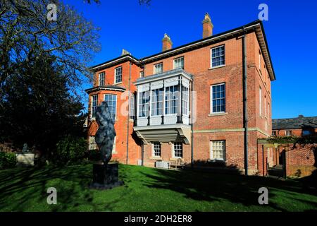 The Palace House, Horse Racing Museum, Newmarket Town, Suffolk, England, Großbritannien Stockfoto