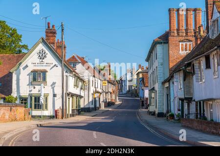 Großbritannien, England, Essex, Saffron Walden, Bridge Street Stockfoto