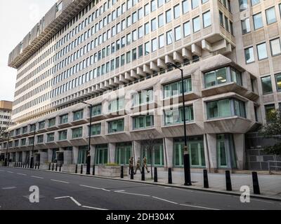 Die Rechtsabteilung der Regierung in Petty France, London, verantwortlich für das Justizsystem und die Verfolgung von Straftätern. Stockfoto