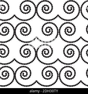 Abstrakte Geometrische Nahtlose Muster Hintergrund Illustration Stockfoto