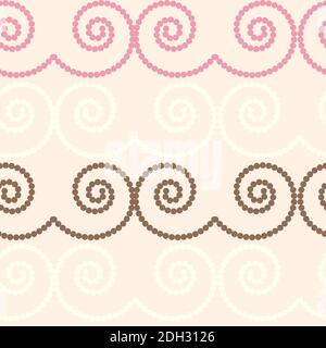 Abstrakte Geometrische Nahtlose Muster Hintergrund Illustration Stockfoto