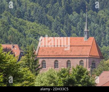 St. Mary's Chapel im Kloster St. Peter und Paul, Hirsau, Stadt Calw, Schwarzwald Stockfoto