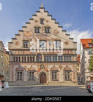 Altes Rathaus, Lindau am Bodensee Stockfoto