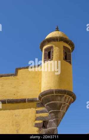 Sao Tiago Fort, Funchal, Madeira, Portugal Stockfoto