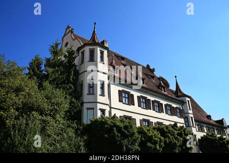 Pappenheim / Deutschland - 15 09 2020: Sehenswürdigkeiten von Pappenheim in Bayern Stockfoto